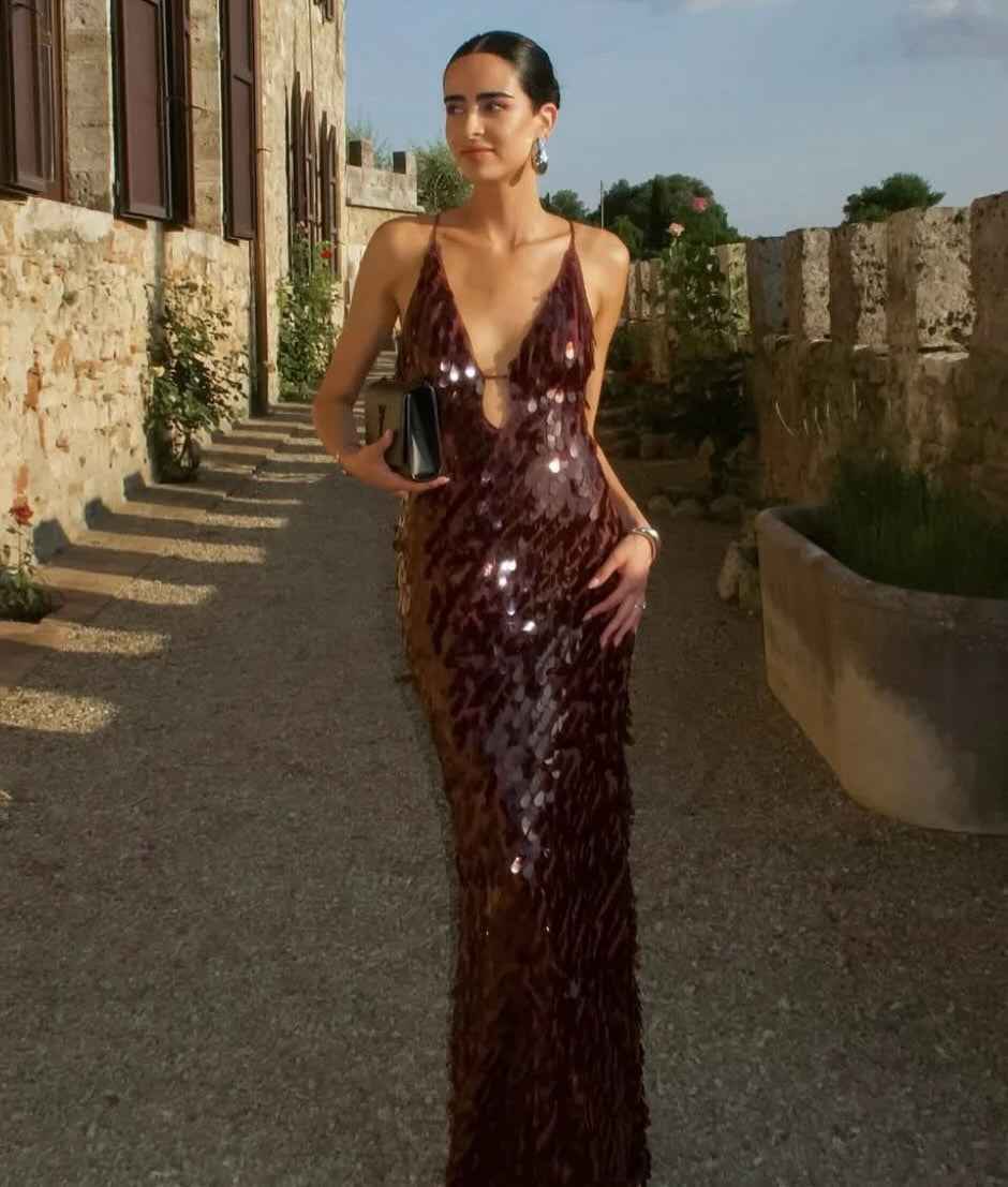 Kailani | Sequin Maxi Long Dress