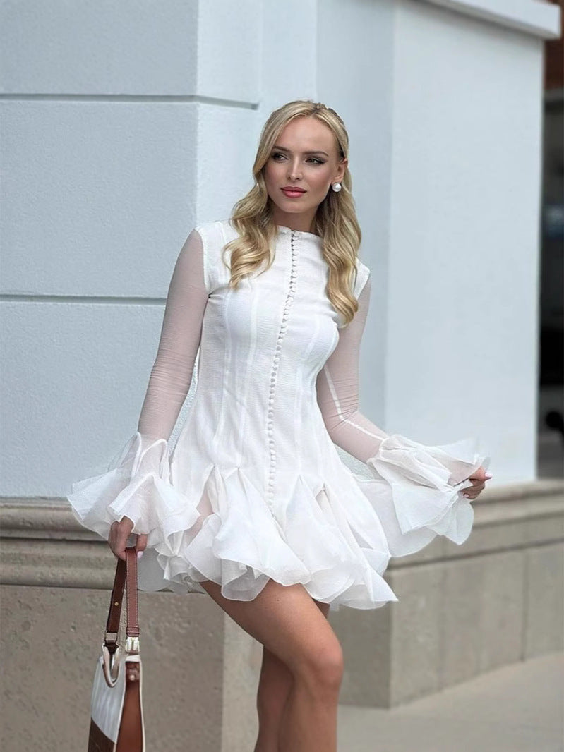 Vada | Blush Mini Dress