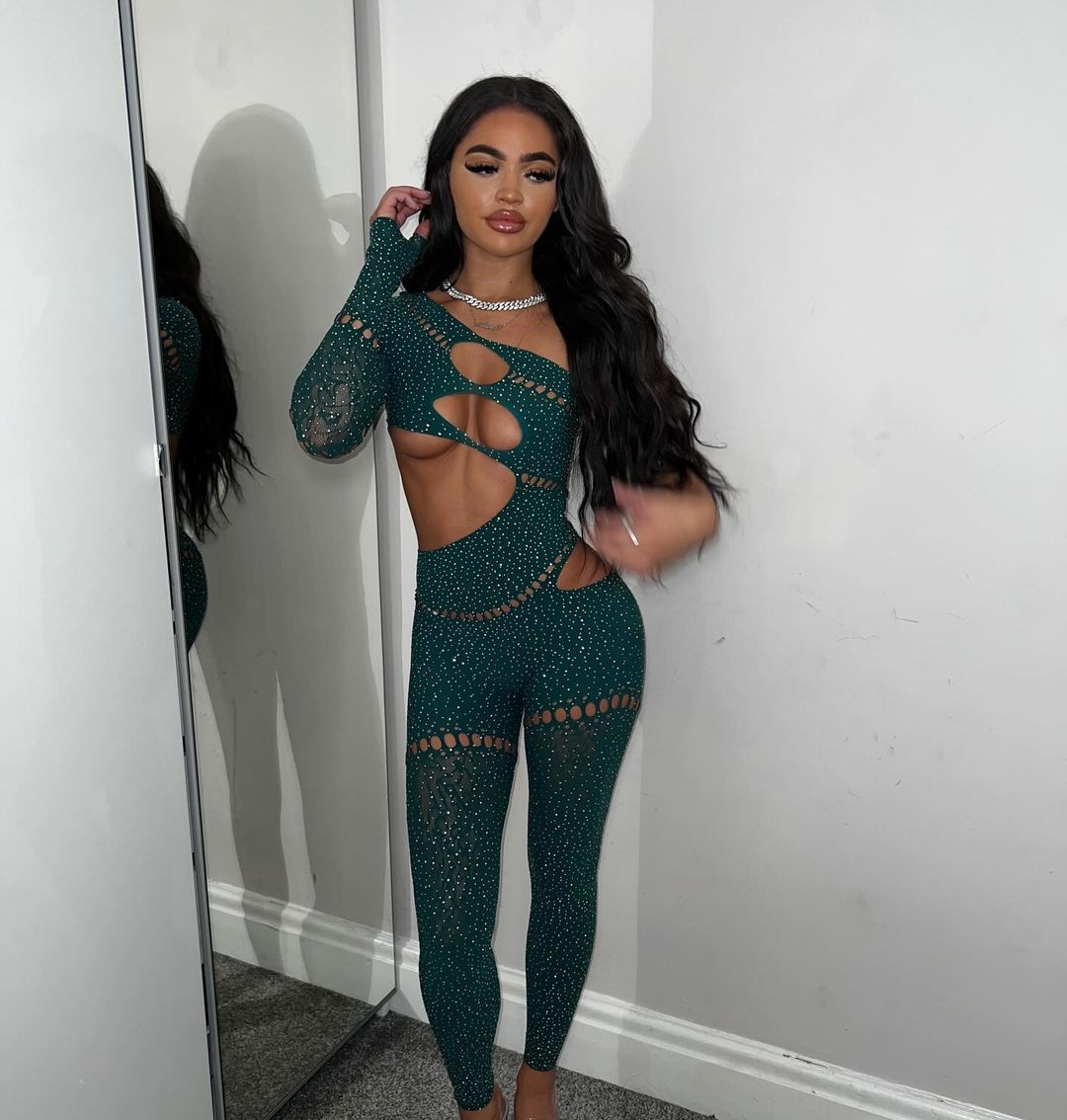 Maya | High-Stretch One-Shoulder Jumpsuit