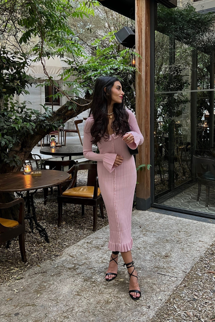 Neoma | Maternity Casual Long Sleeved Midi Dress