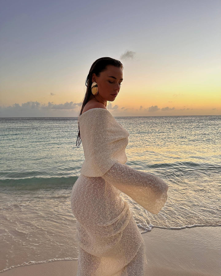 Esme | Off Shoulder Maxi Dress