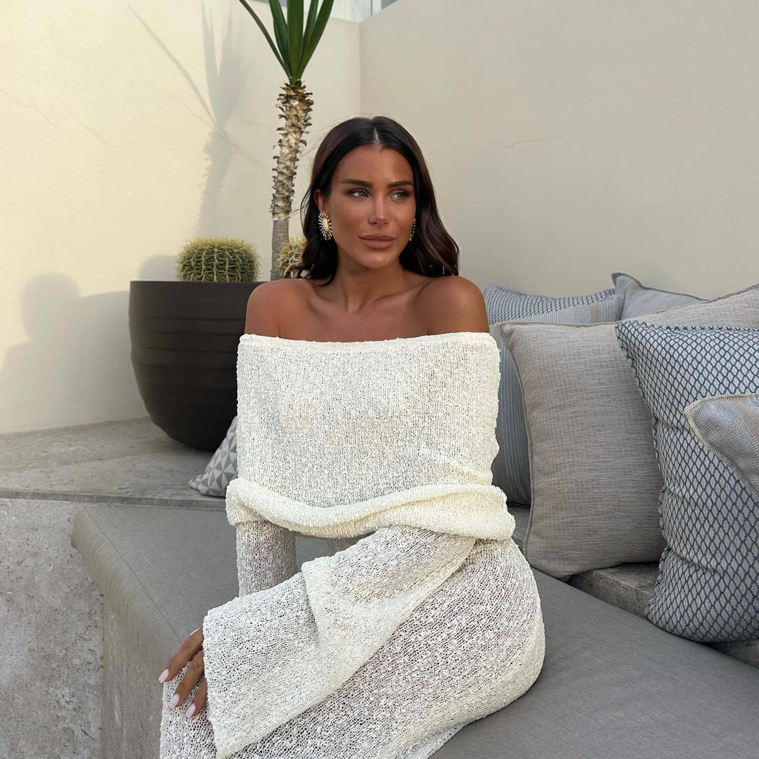 Esme | Off Shoulder Maxi Dress