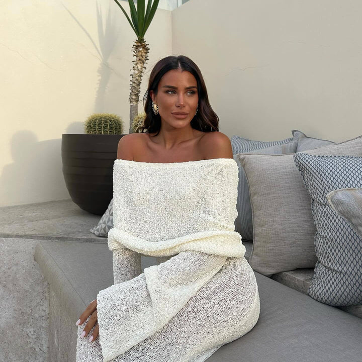 Esme | Off Shoulder Maxi Dress