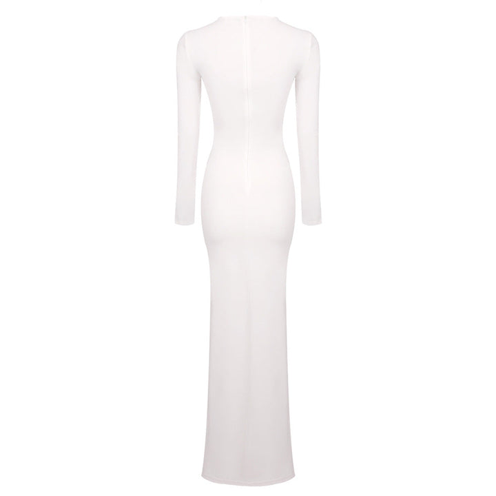 Nela | Draped Maxi Dress