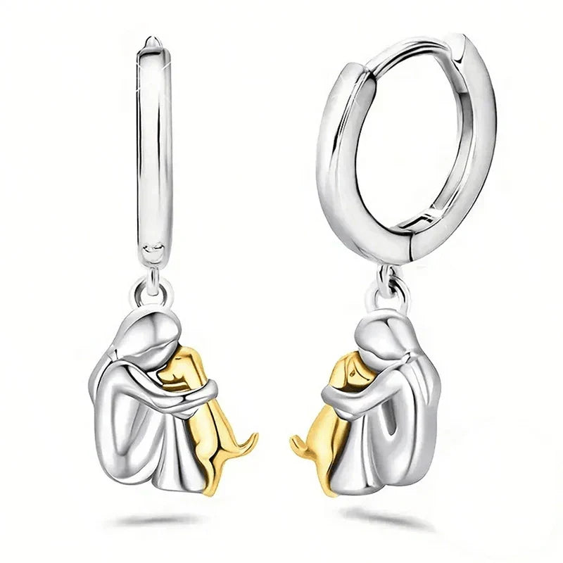 The Infinite Hug | The Soulful Dog Embrace Earrings
