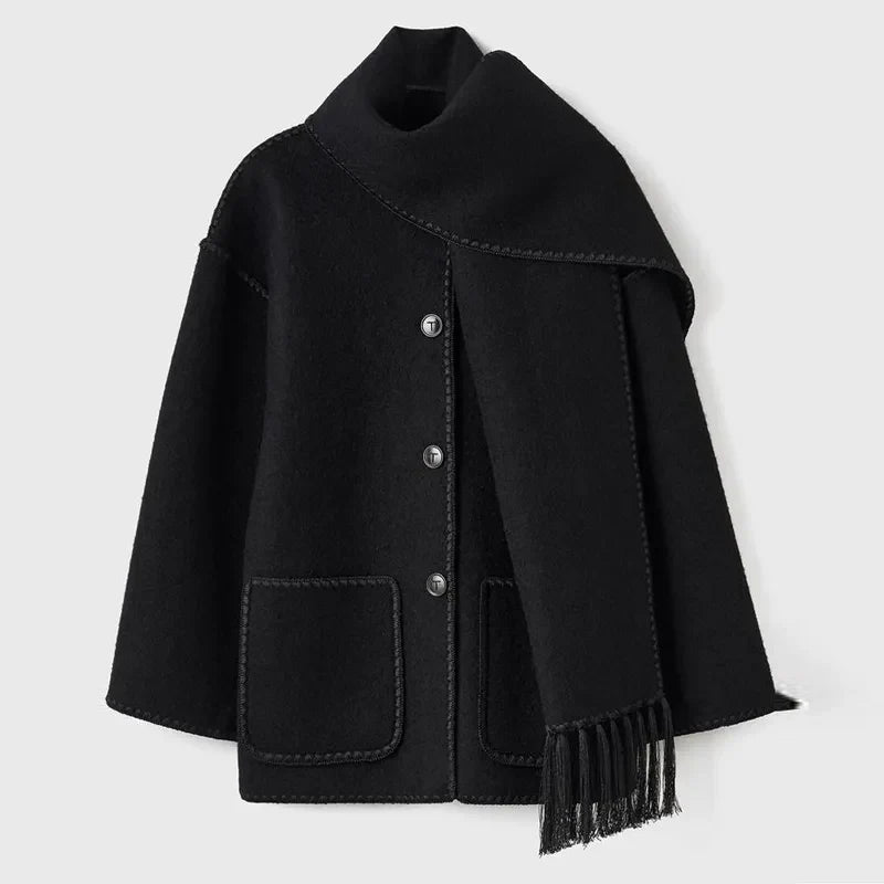 Sierra - Fringe Scarf Jacket