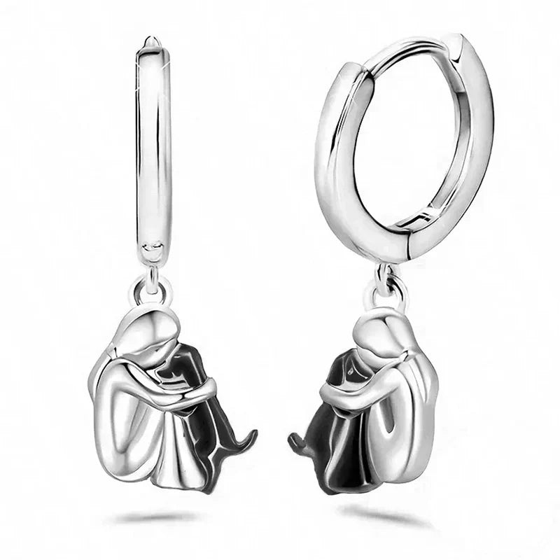 The Infinite Hug | The Soulful Dog Embrace Earrings