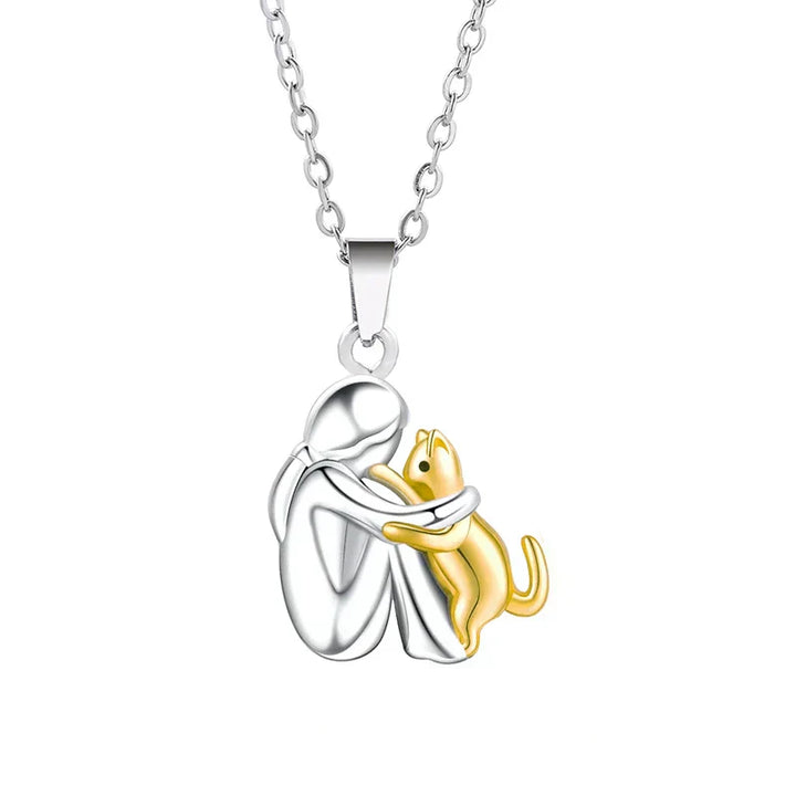 The Eternal Cat Bond Necklace