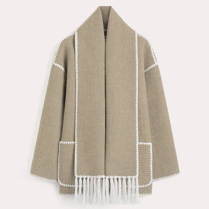 Sierra - Fringe Scarf Jacket