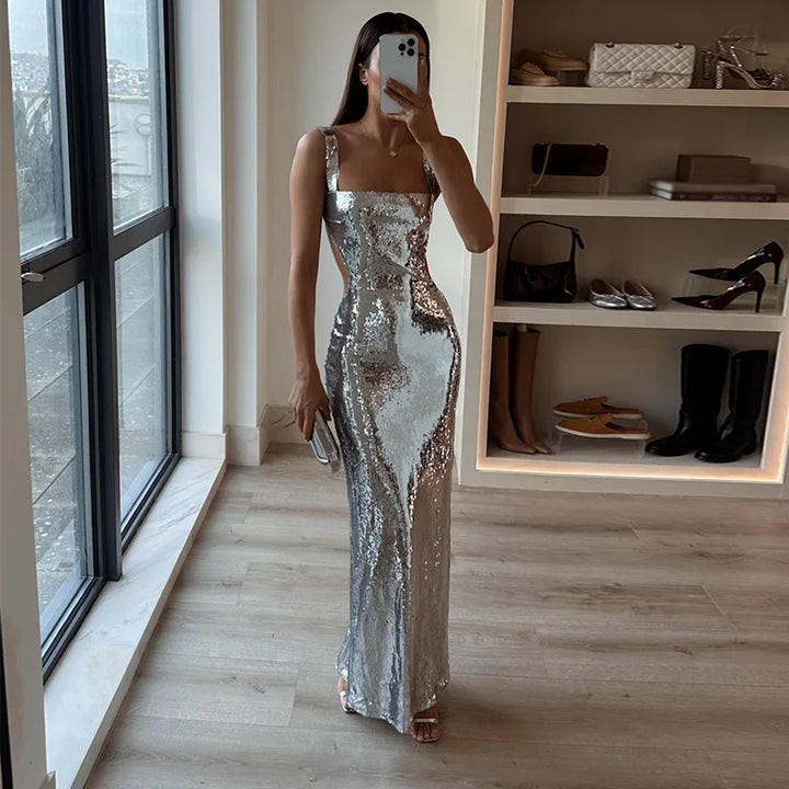 Ivy - Shimmer Maxi Dress