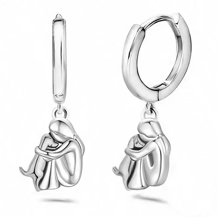 The Infinite Hug | The Soulful Dog Embrace Earrings