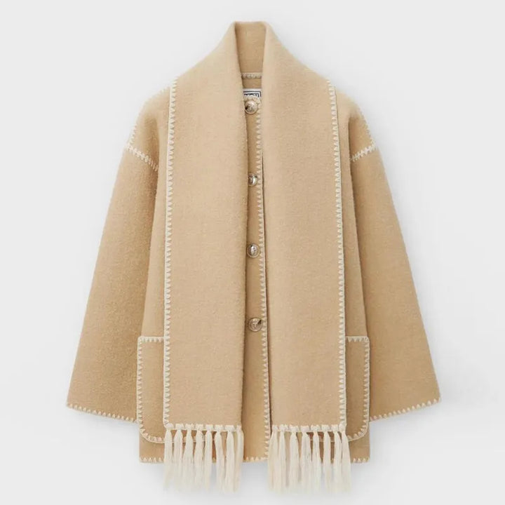 Sierra - Fringe Scarf Jacket