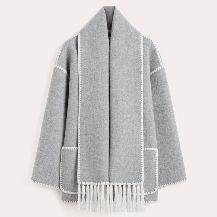 Sierra - Fringe Scarf Jacket