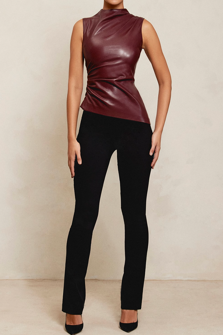 Robyn - Leather Top