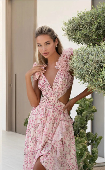 Livie - Cascade Maxi Dress