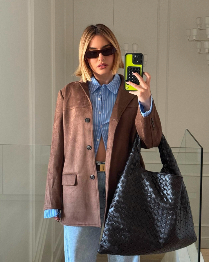 Jianna - Suede Blazer