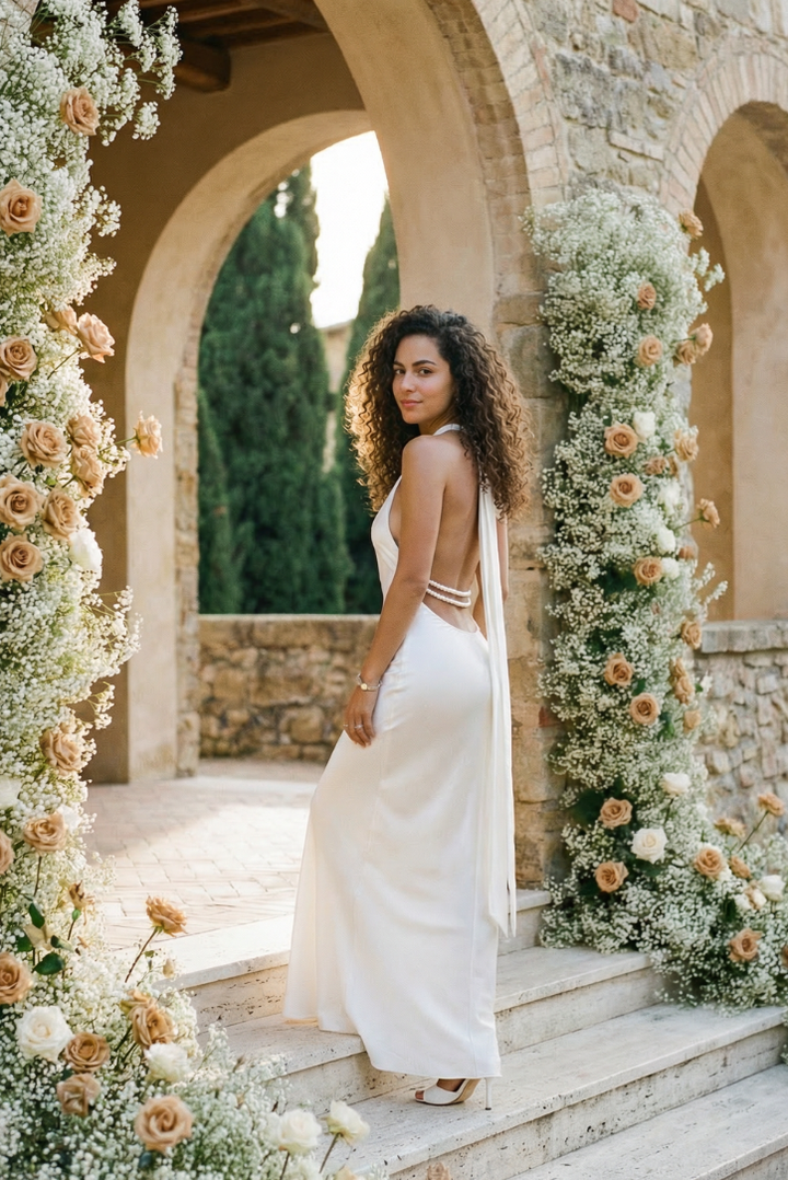 Ivy | Pearl Maxi Dress