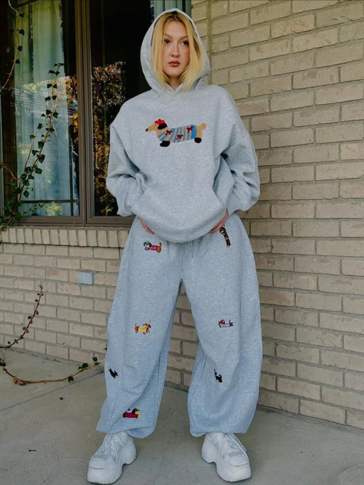 The Pup Cozy Embroidered Hoodie