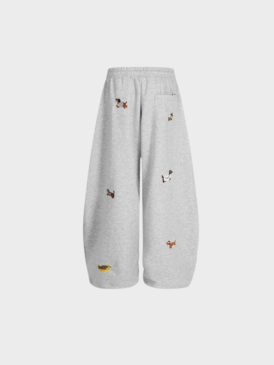 The Pup Embroidered Barrel Sweatpants