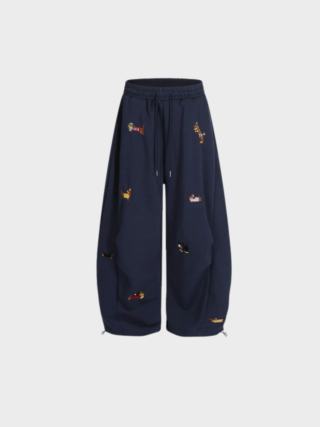 The Pup Embroidered Barrel Sweatpants