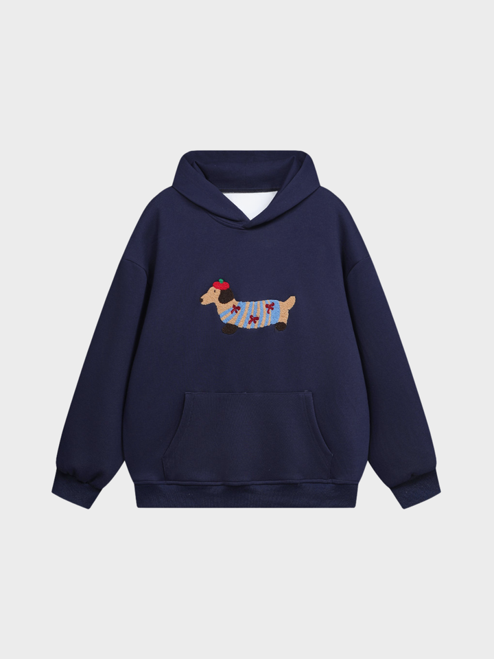 The Pup Cozy Embroidered Hoodie