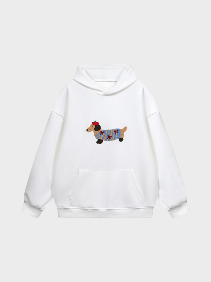 The Pup Cozy Embroidered Hoodie