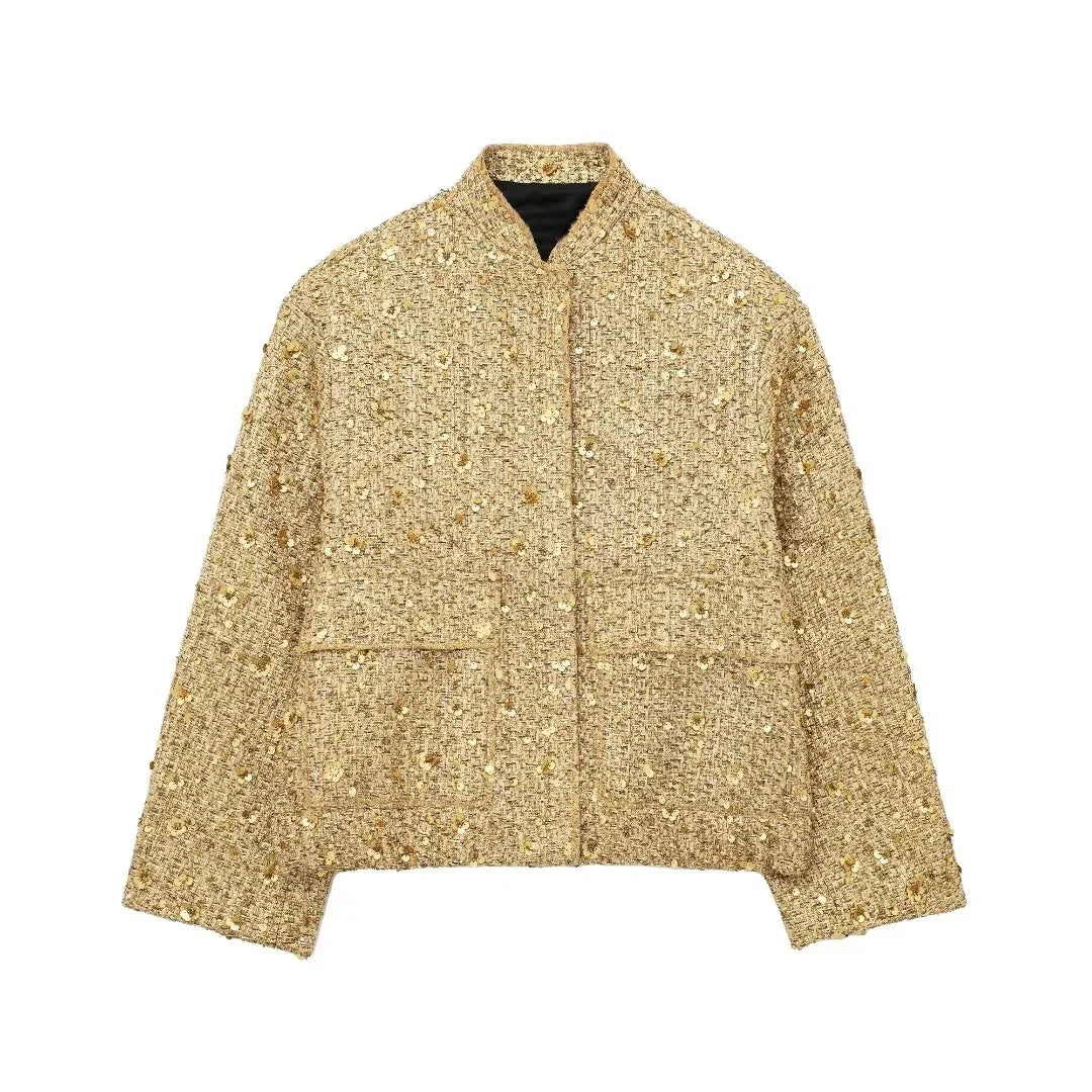 Victoria | Sequin Oversized Jacket