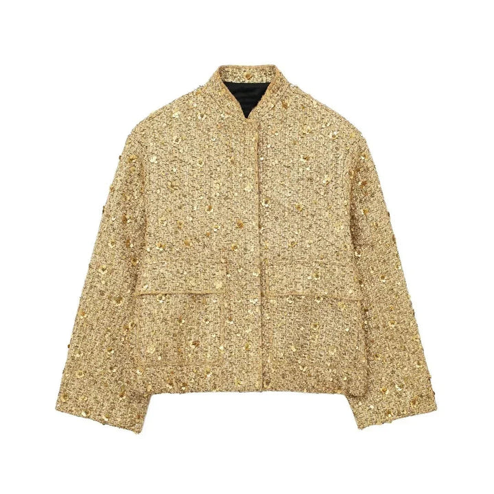 Victoria | Sequin Oversized Jacket