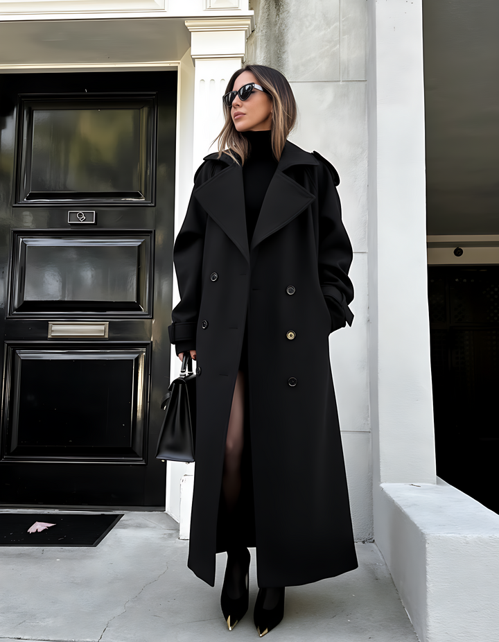 Diana | Tricot Trench Coat