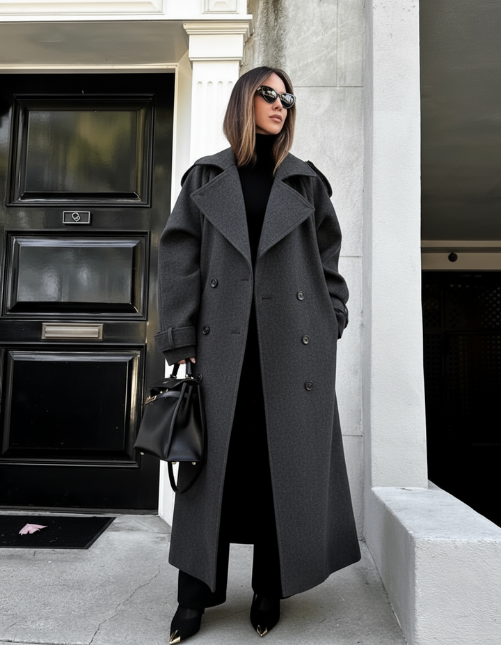 Diana | Tricot Trench Coat