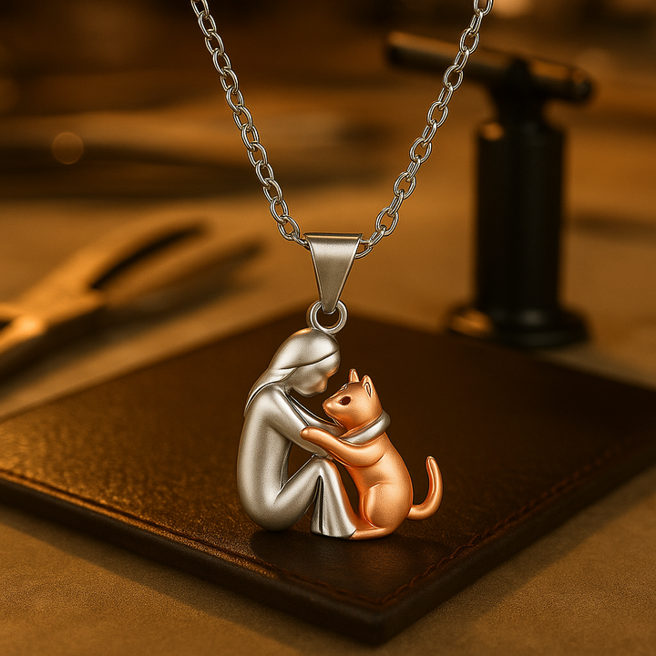 The Eternal Cat Bond Necklace