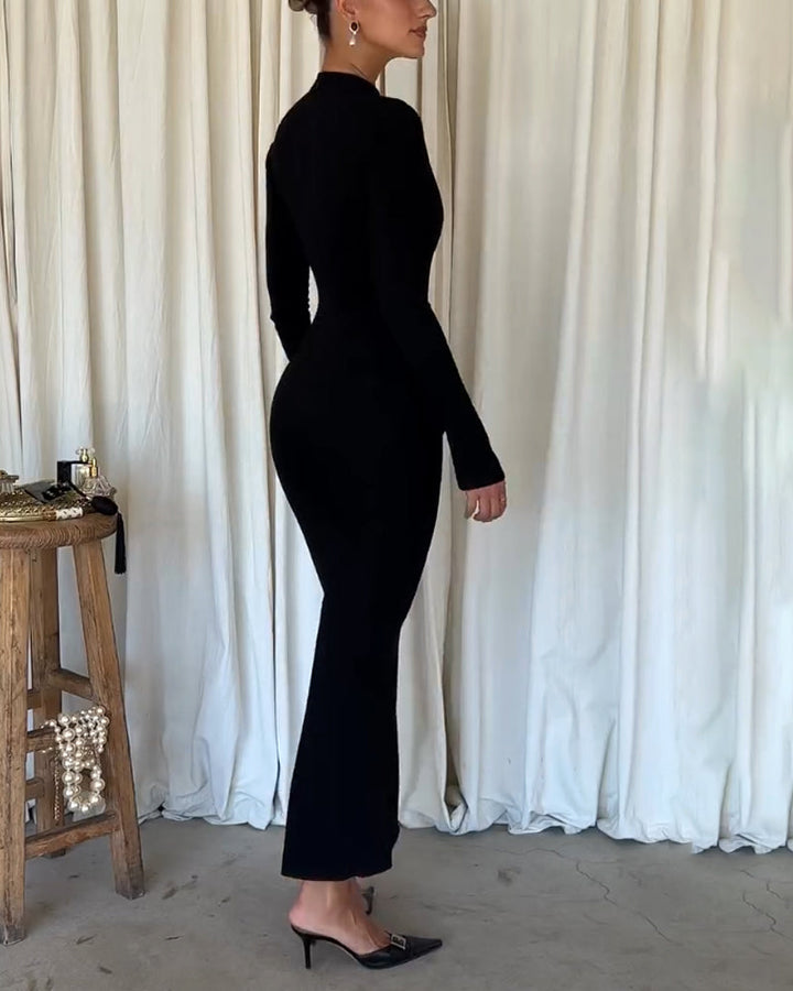 Ivone - Black Maxi Dress