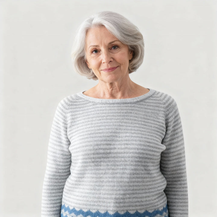 Vera | Classic Icelandic Wool Knit Sweater