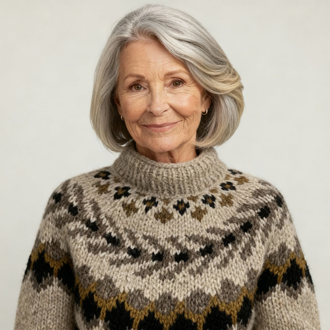 Einar | Classic Icelandic Wool Knit Sweater