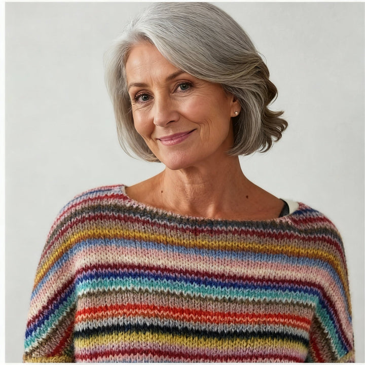 Lena | Classic Icelandic Wool Knit Sweater