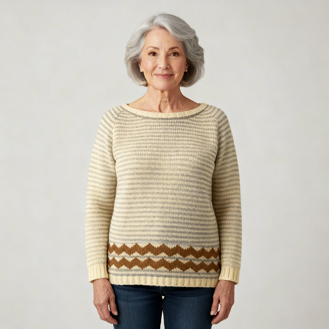 Vera | Classic Icelandic Wool Knit Sweater