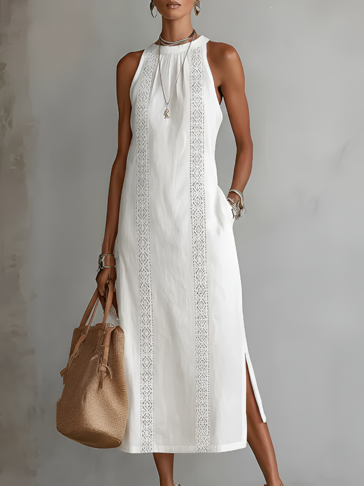 Athena | Embroidered Maxi Dress