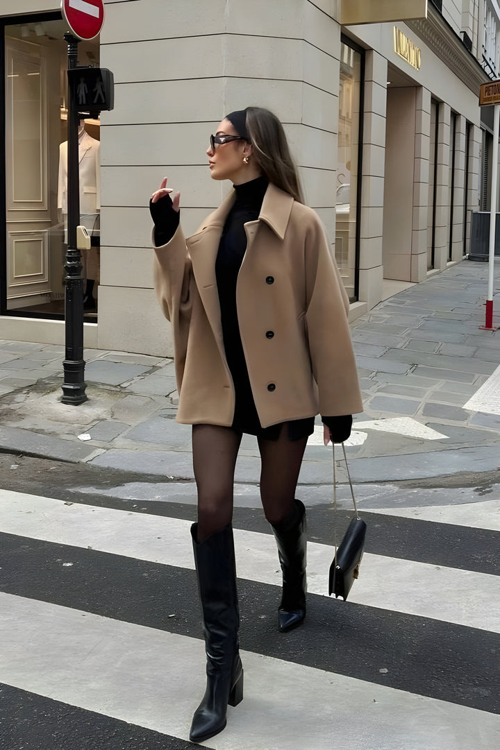 Lauryn | Oversized Collard Coat