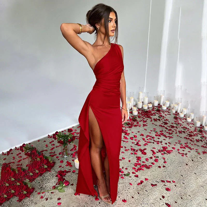 Daisy - Slit Maxi Dress