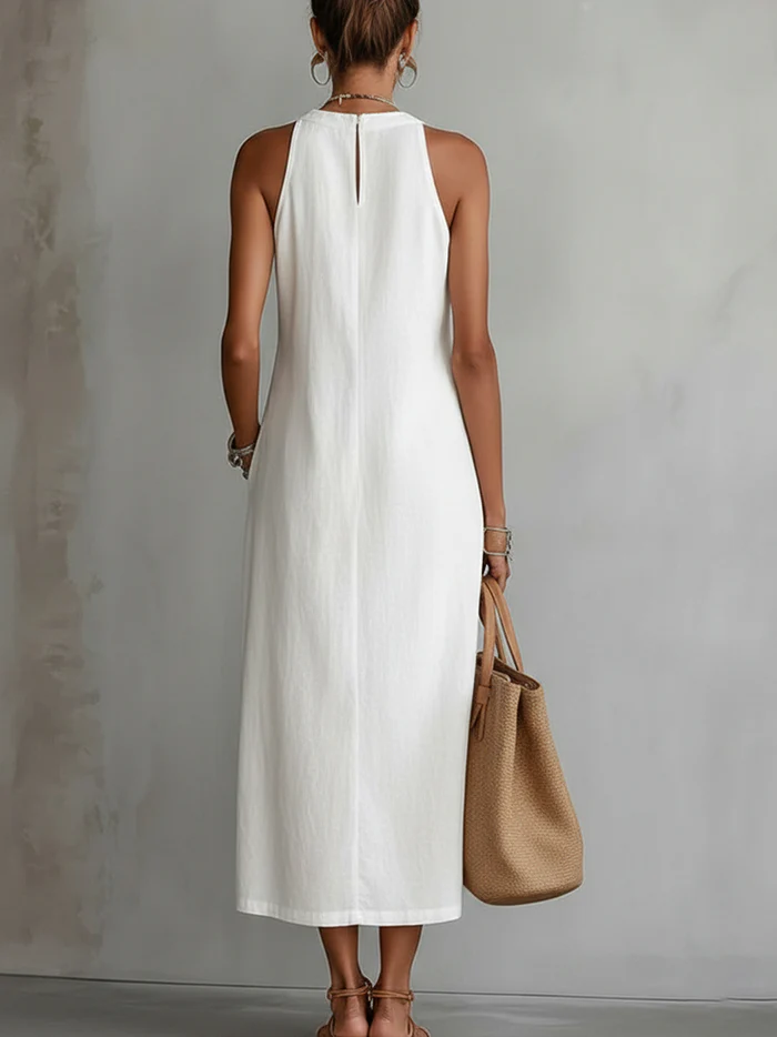 Athena | Embroidered Maxi Dress