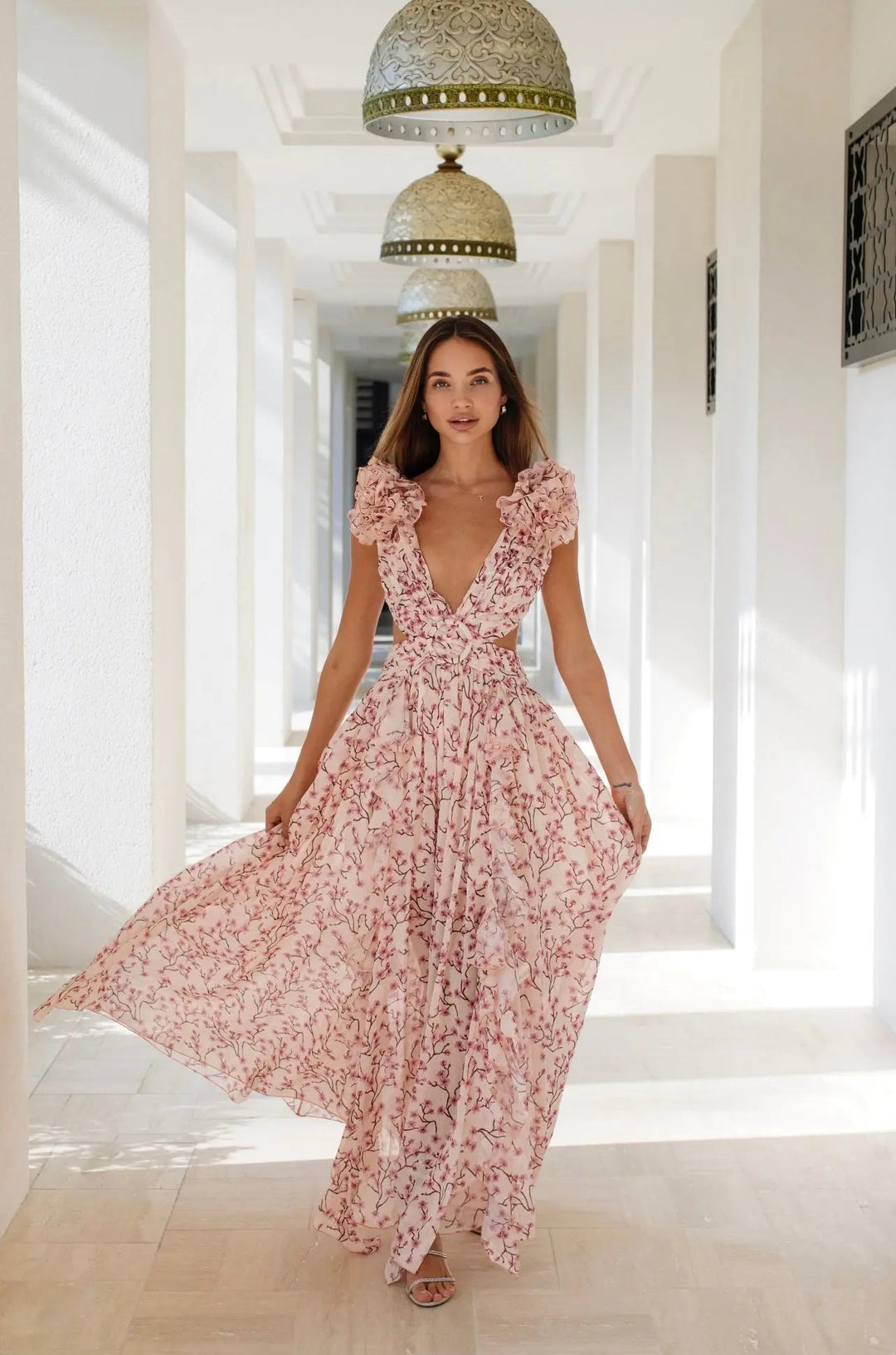 Livie - Cascade Maxi Dress