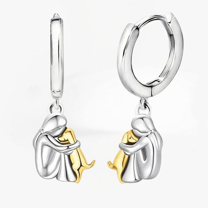 The Infinite Hug | The Soulful Dog Embrace Earrings