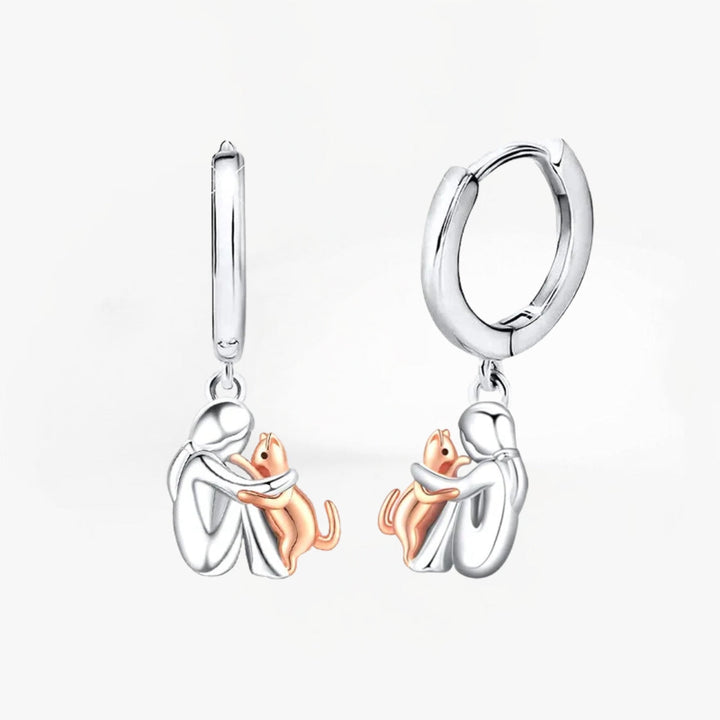 The Infinite Hug | The Soulful Cat Embrace Earrings