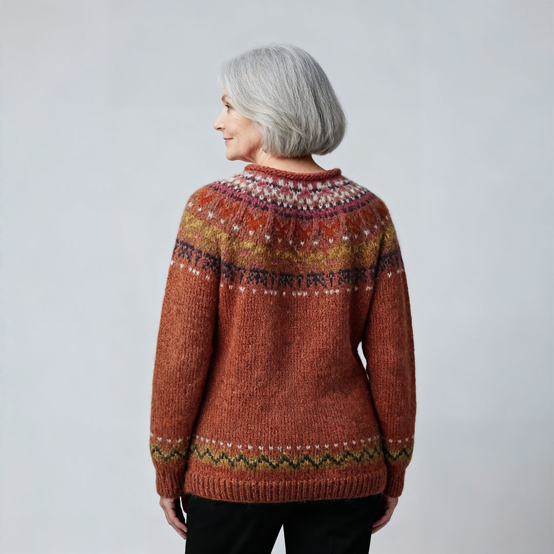 Alice | Classic Icelandic Wool Knit Sweater