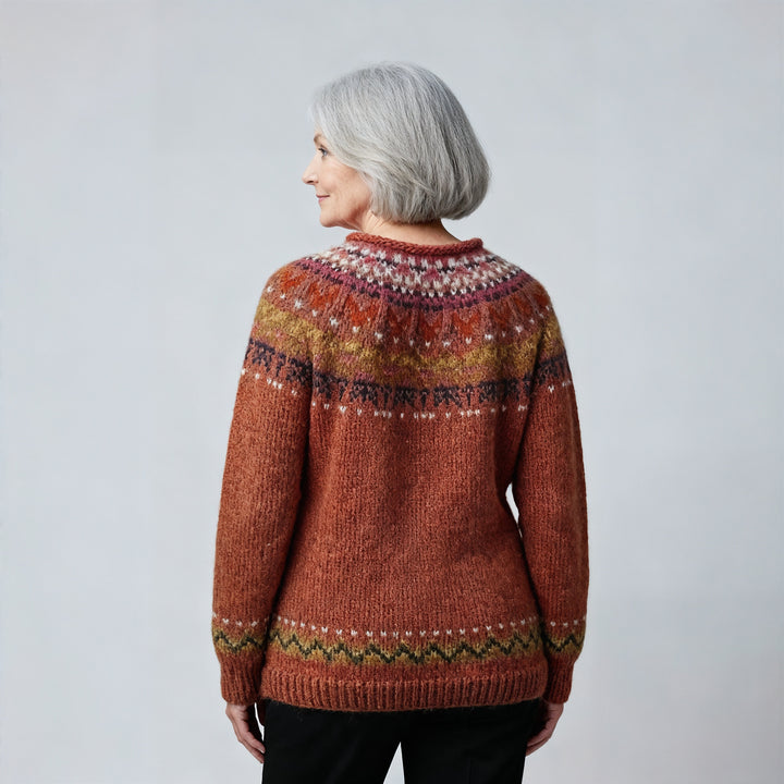 Alice | Classic Icelandic Wool Knit Sweater