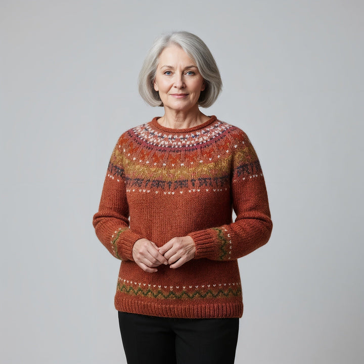Alice | Classic Icelandic Wool Knit Sweater