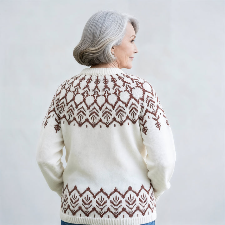Oona | Classic Icelandic Wool Knit Sweater